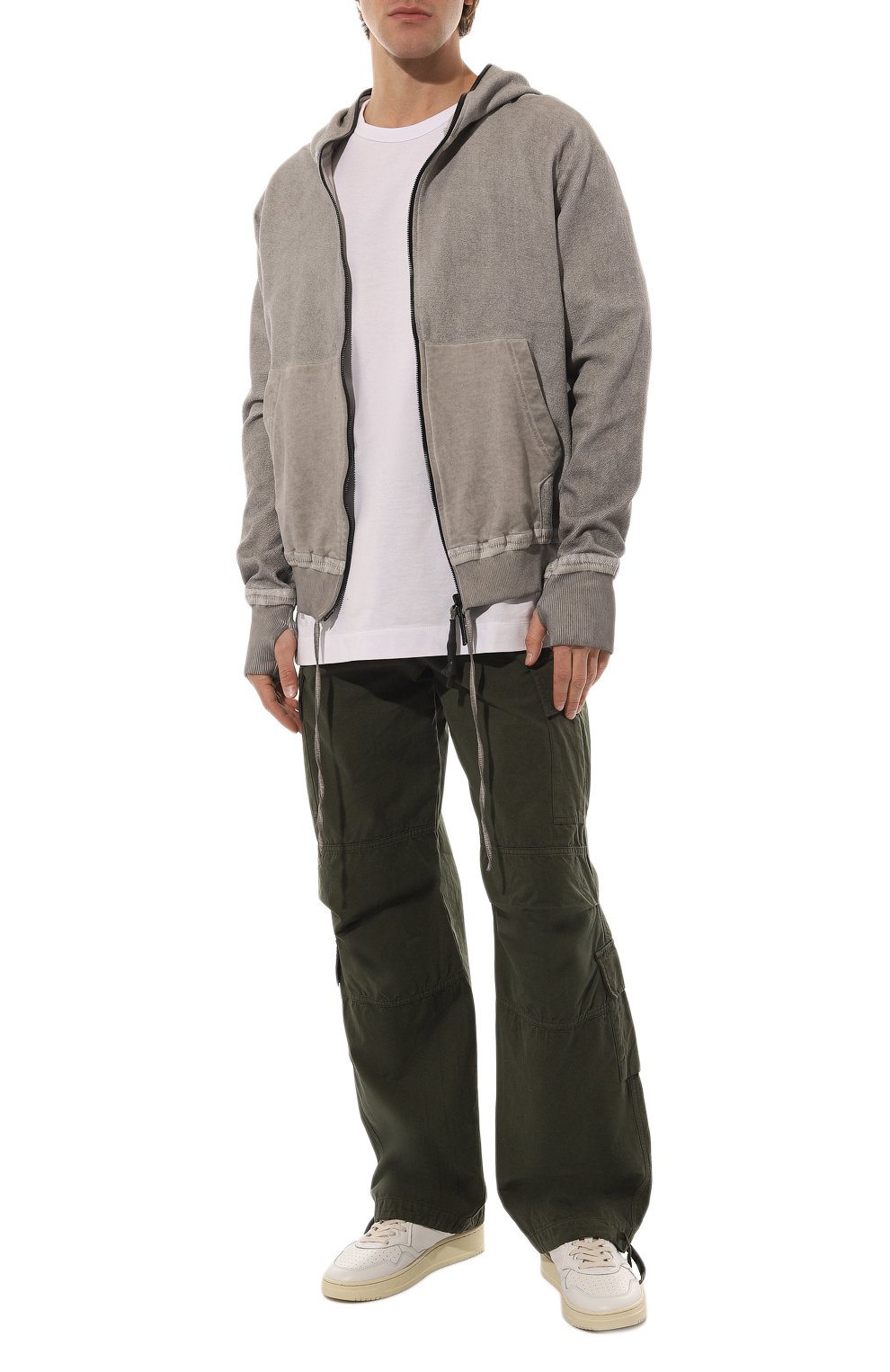 Хлопковая толстовка ISAAC SELLAM, арт. ZIPPYH00D BANDE/SP0NGE, фото 2