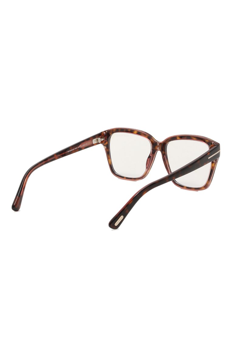 Женские оправа TOM FORD коричневого цвета, арт. TF5955-B 056 | Фото 4 (Нос: Не проставлено; Региональные ограничения белый список (Axapta Mercury): Не проставлено; Материал: Пластик; Тип очков: Оправа; Очки форма: Квадратные; Оптика Гендер: оптика-женское)