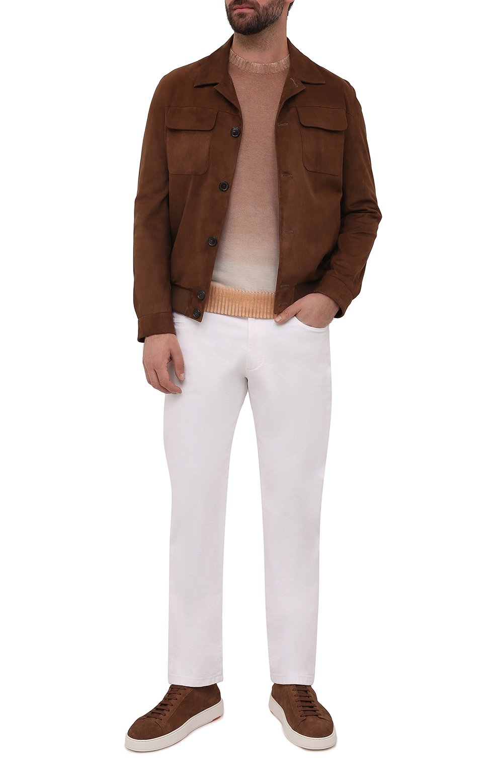 Замшевый бомбер ANDREA CAMPAGNA, арт. 50600E5722600, фото 2