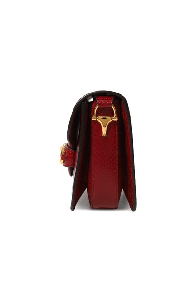 Сумка 1955 horsebit small из кожи змеи GUCCI, арт. 602204 LYQ0G, фото 4
