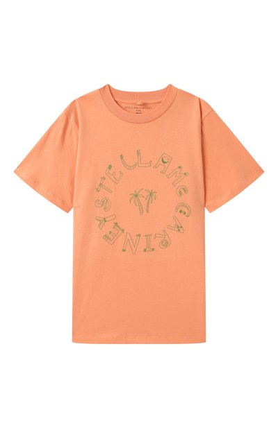Хлопковая футболка STELLA MCCARTNEY, арт. TW8S21
