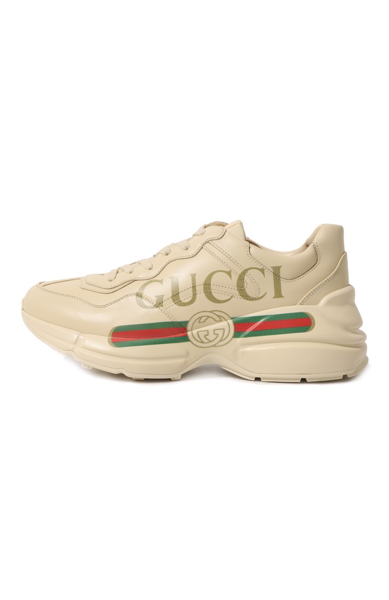 Кожаные кроссовки rhyton GUCCI, арт. 528892 DRW00, фото 1