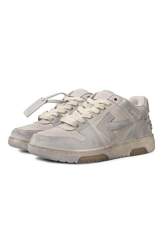 Кожаные кеды Out of Office Off-White