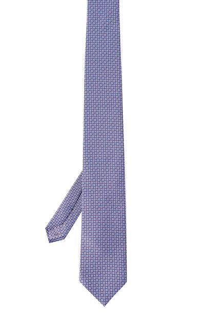 Комплект из галстука и платка STEFANO RICCI сиреневого цвета по цене 49950 руб., арт. DX/47007, фото 3 Комплект из галстука и платка STEFANO RICCI, арт. DX/47007, фото 3