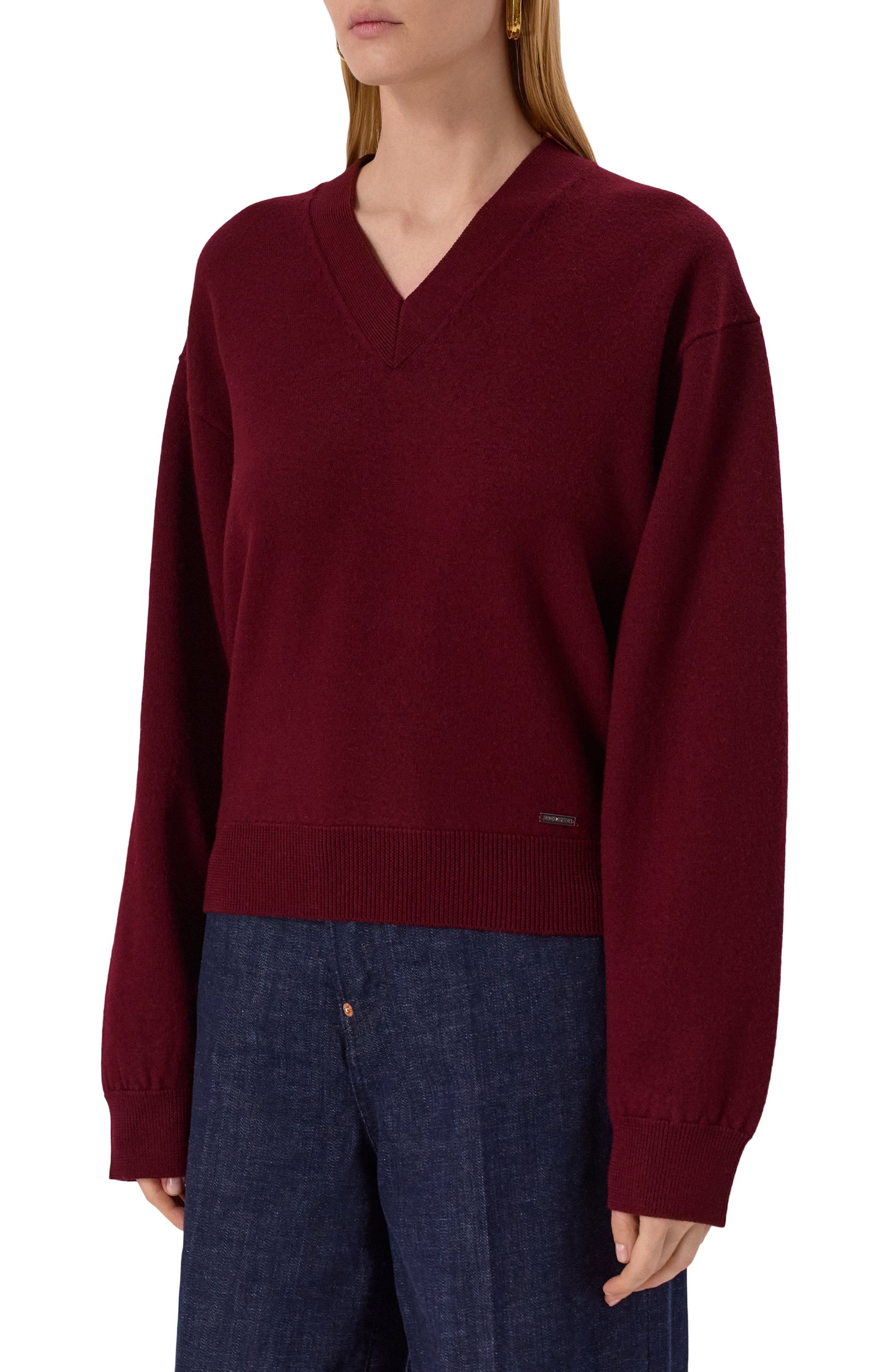 Шерстяной пуловер DSQUARED2, арт. S75HA1380/D13139, фото 3