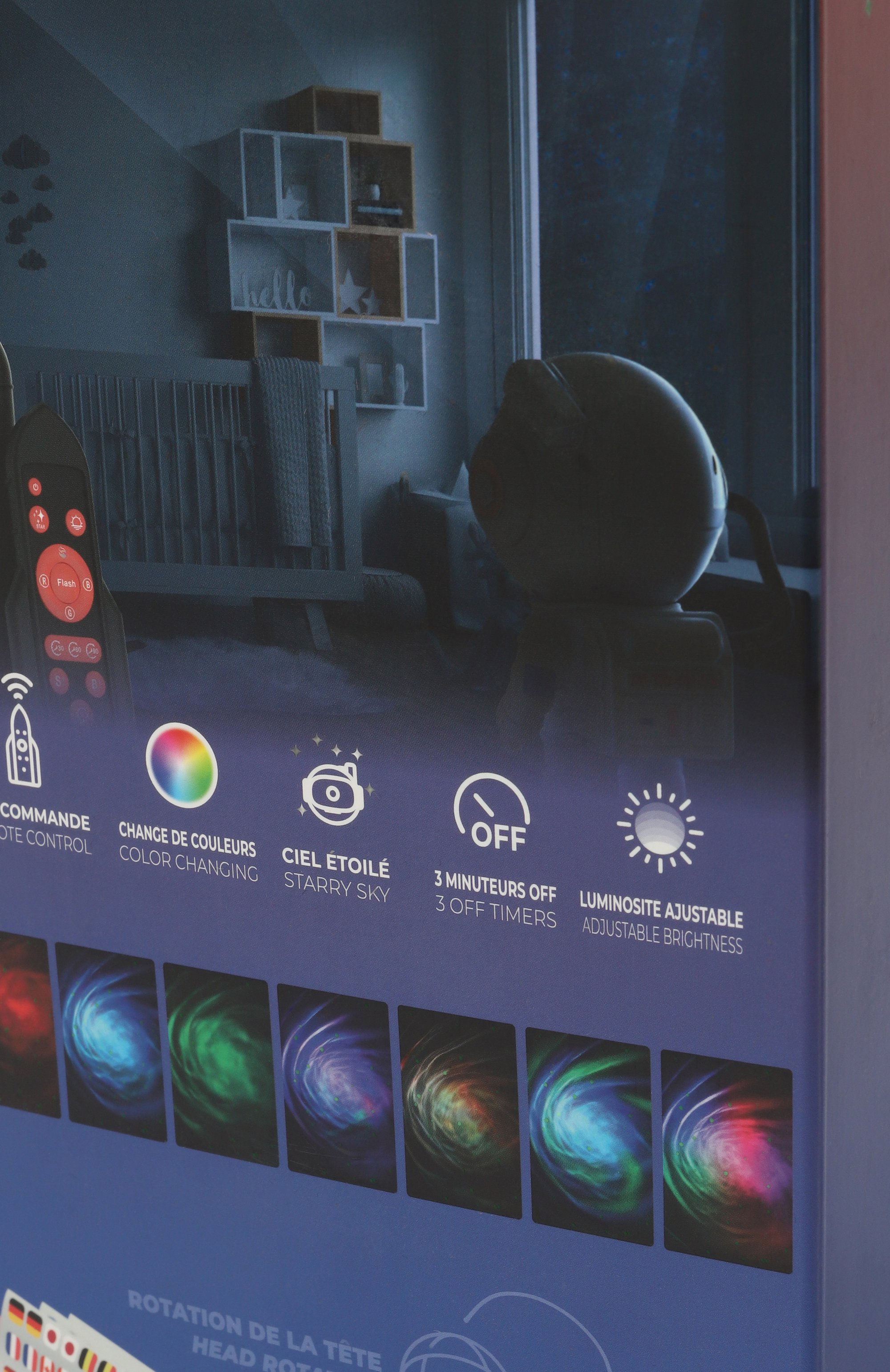 Проектор с галактикой и звездным небом PLAYFOREVER разноцветного цвета по цене 9000 руб., арт. STESILV-LHT-01, фото 2 Проектор с галактикой и звездным небом PLAYFOREVER, арт. STESILV-LHT-01, фото 2