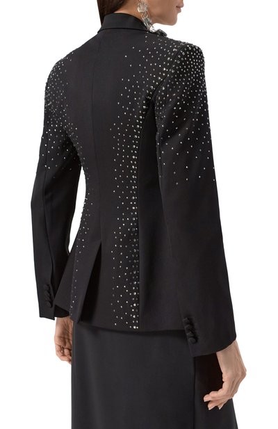 Жакет с отделкой стразами THE ATTICO, арт. 250WCG00061/WWW046TS, фото 4