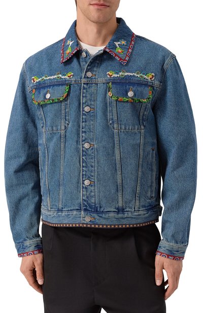 Джинсовая куртка VALENTINO, арт. 7V3DC04Q/B0W, фото 3