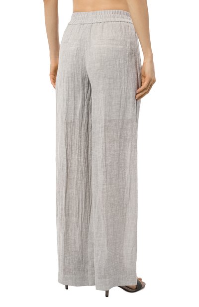 Льняные брюки BRUNELLO CUCINELLI, арт. MH570B1341, фото 4