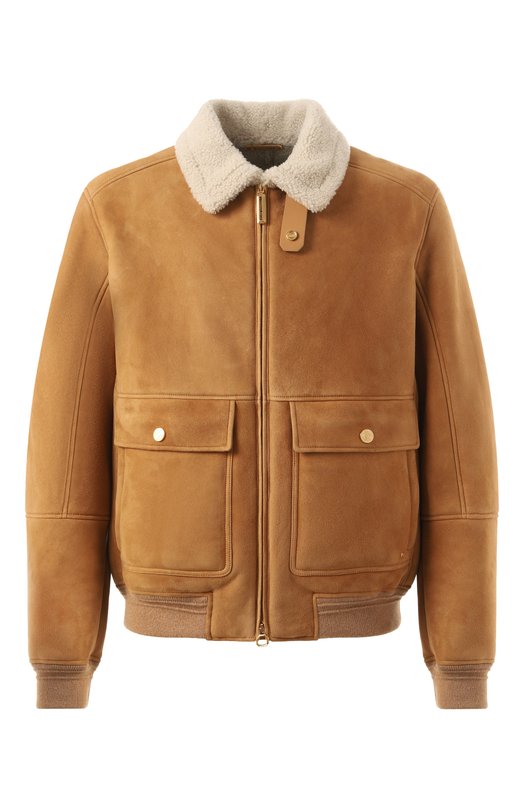 Дубленка из овчины Stefano Ricci M7J3300240/LAC0NY Коричневый M7J3300240/LAC0NY