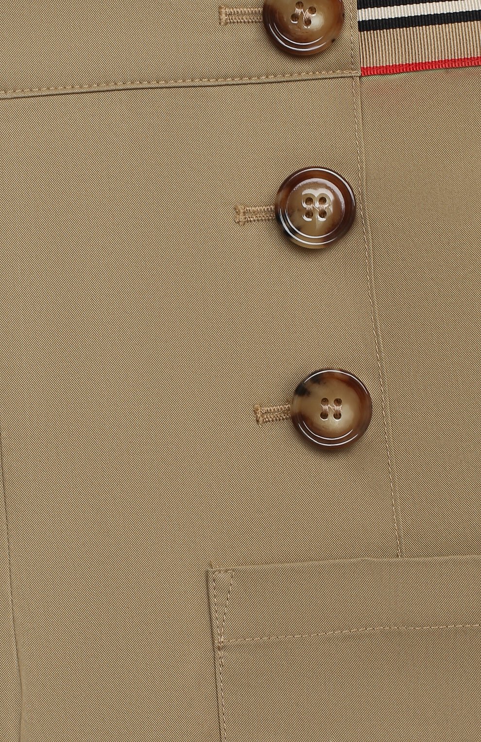 Хлопковые брюки BURBERRY, арт. 8030320, фото 3