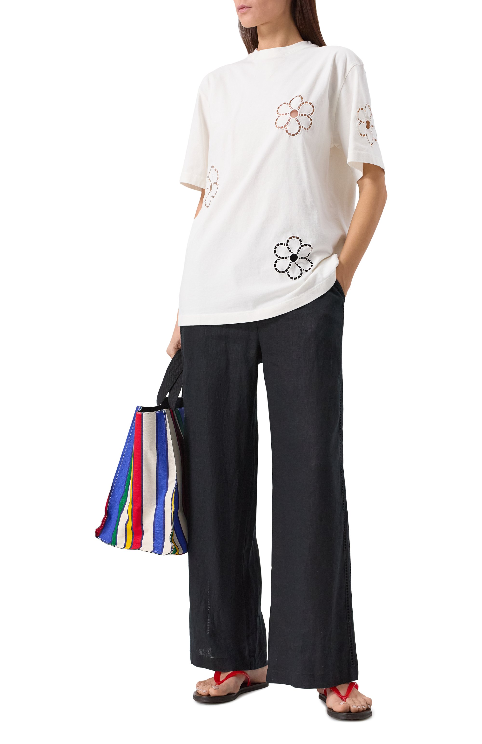 Хлопковая футболка MSGM, арт. 3841MDM128/257091, фото 2