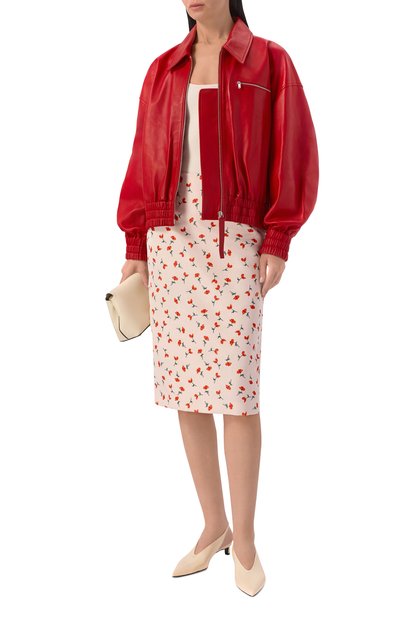 Юбка JIL SANDER светло-розового цвета по цене 121000 руб., арт. J03MA0295/J70233, фото 2 Юбка JIL SANDER, арт. J03MA0295/J70233, фото 2