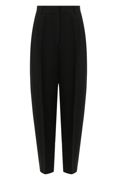Женские брюки из смеси шерсти и шелка ALEXANDER MCQUEEN, арт. 577572/QJAAA