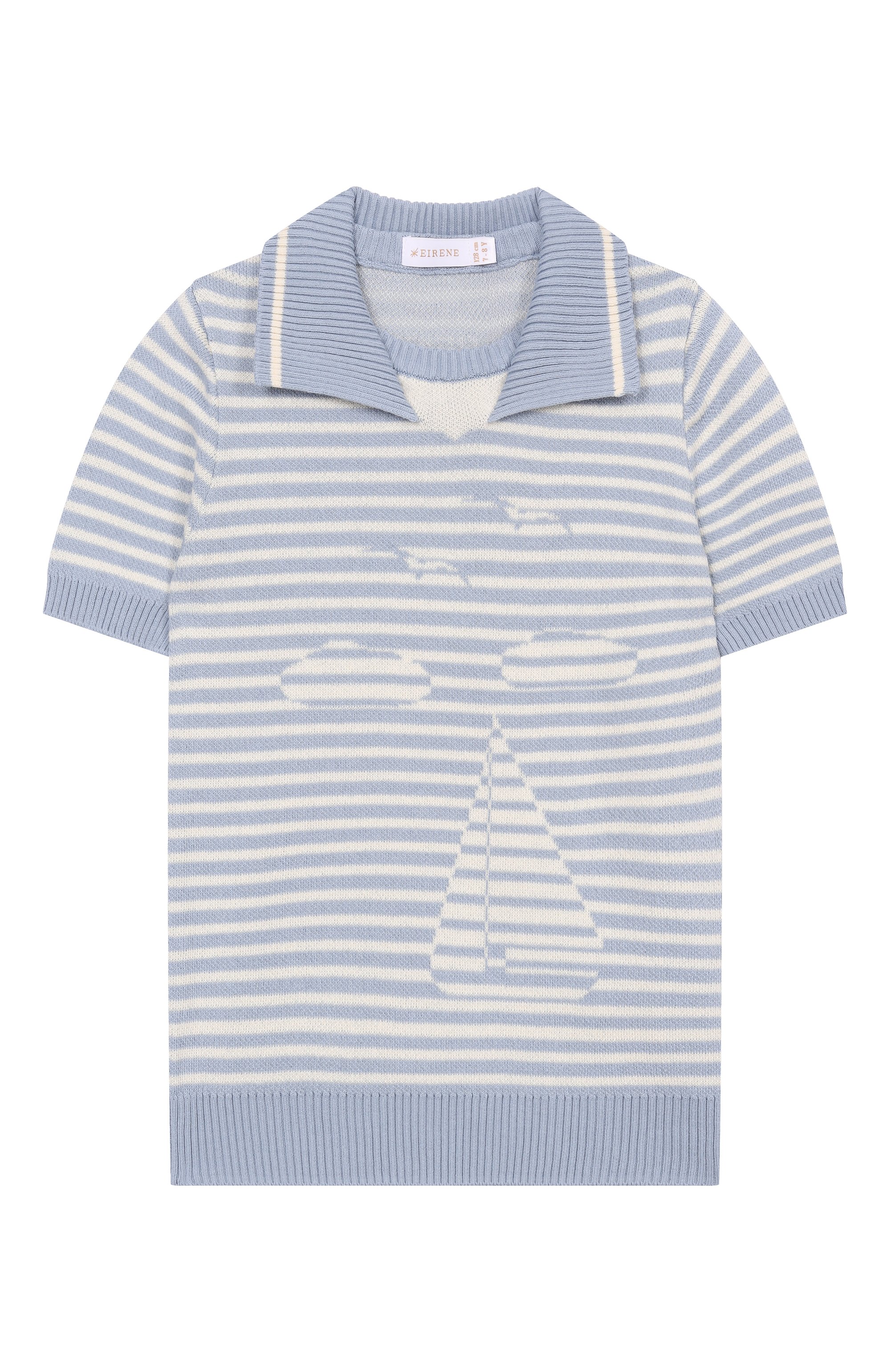 Хлопковое поло EIRENE, арт. SS26137, фото 1