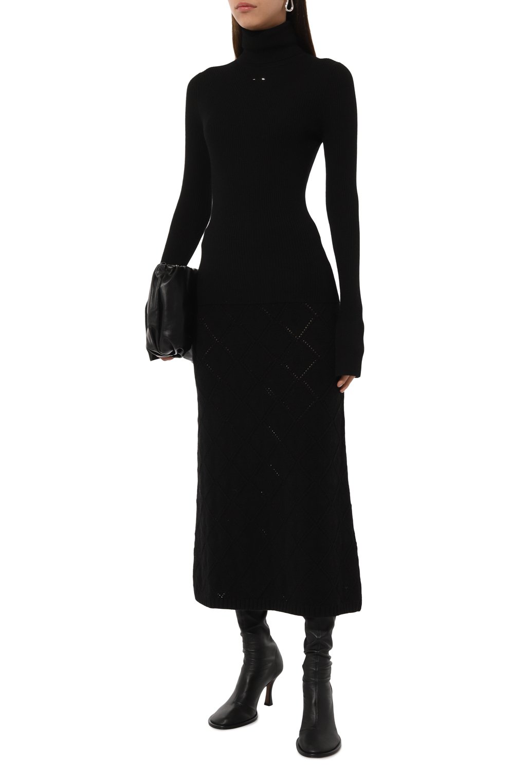 Юбка из шерсти и кашемира ELIE SAAB, арт. SK076, фото 2