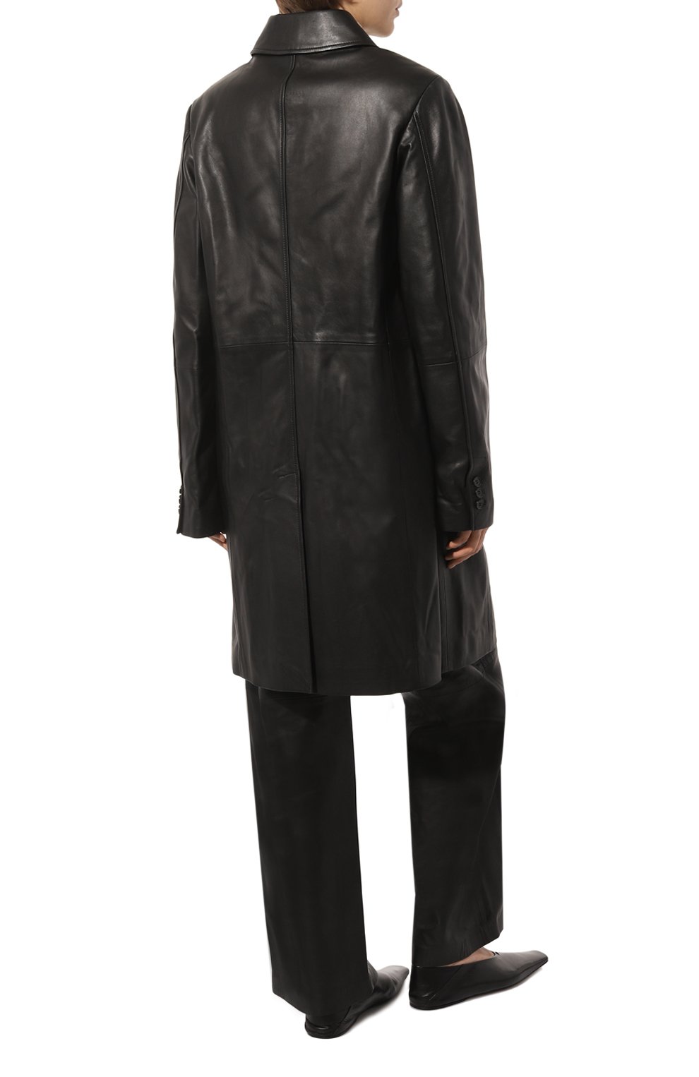 Кожаное пальто LOULOU DE SAISON, арт. UV0N, фото 4
