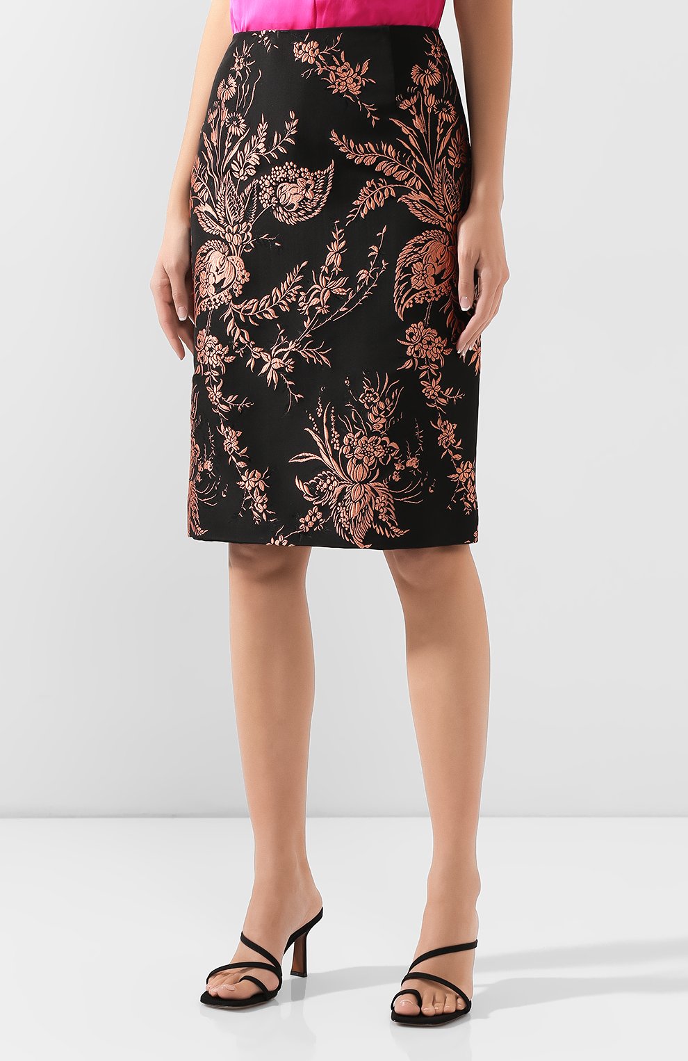 Юбка DRIES VAN NOTEN черного цвета по цене 29300 руб., арт. 201-30802-9357, фото 3 Юбка DRIES VAN NOTEN, арт. 201-30802-9357, фото 3