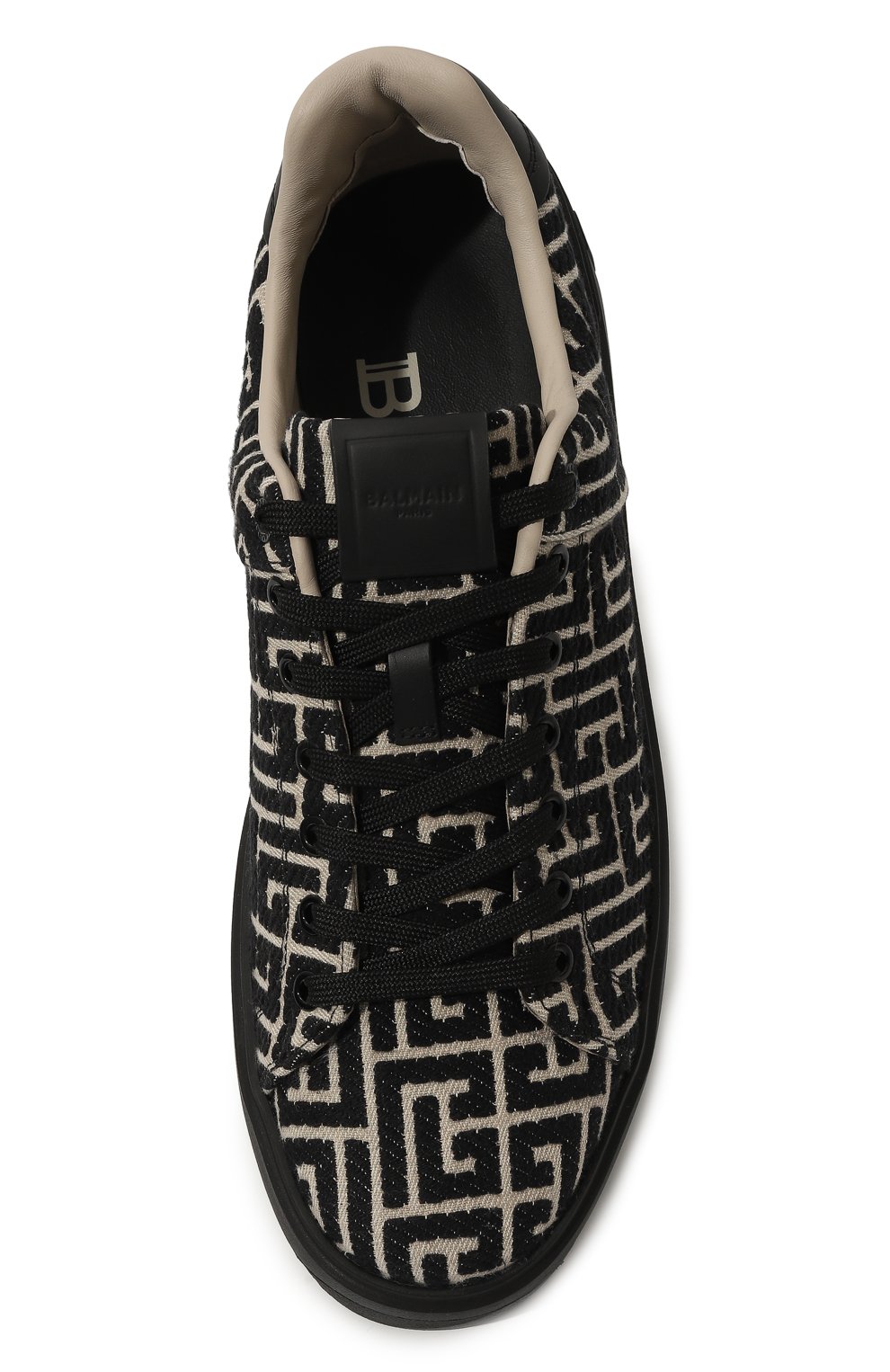 Текстильные кеды b-court BALMAIN, арт. CM1VI288/TJCM, фото 6