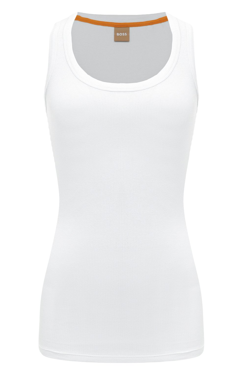 Хлопковая майка BOSS ORANGE, арт. 50504245, фото 1