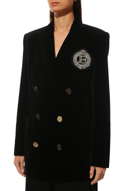 Бархатный жакет BALMAIN, арт. UF17318/C248, фото 3