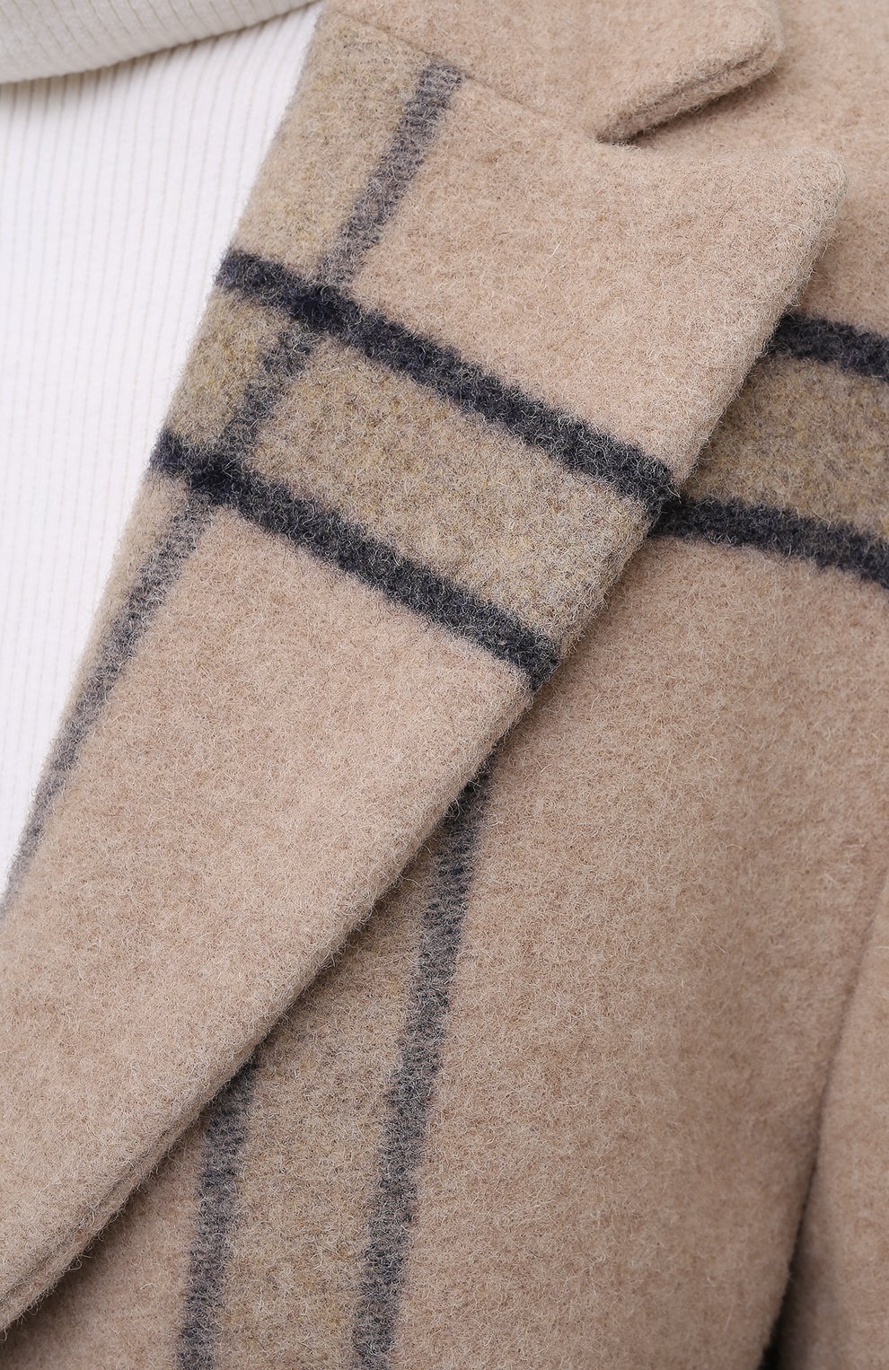 Шерстяное пальто JACQUEMUS бежевого цвета по цене 89200 руб., арт. 203C001/119172, фото 5 Шерстяное пальто JACQUEMUS, арт. 203C001/119172, фото 5