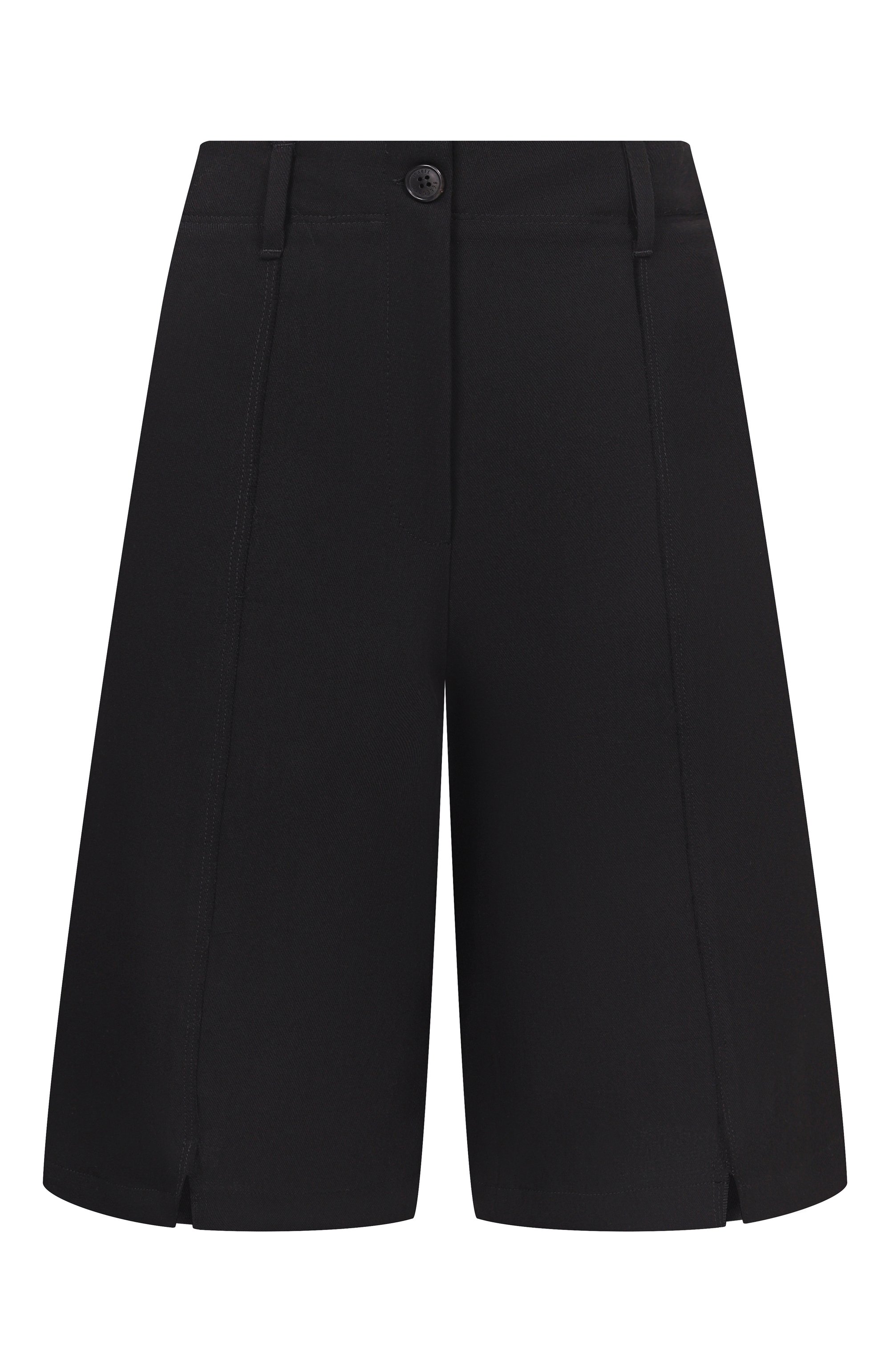 Шорты из шерсти и лиоцелла ISABEL BENENATO черного цвета по цене 63000 руб., арт. DW64S26, фото 1 Шорты из шерсти и лиоцелла ISABEL BENENATO, арт. DW64S26, фото 1