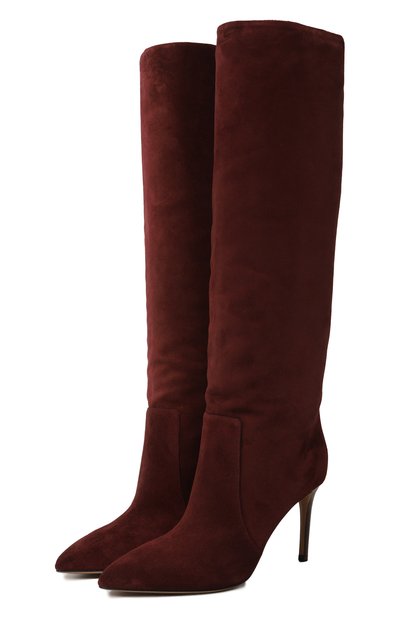 Женские замшевые сапоги stiletto 85 PARIS TEXAS, арт. PX757STK/XV003