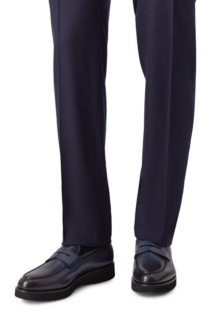 Кожаные пенни-лоферы DOUCAL'S, арт. DU2483DAK0UM159N, фото 3