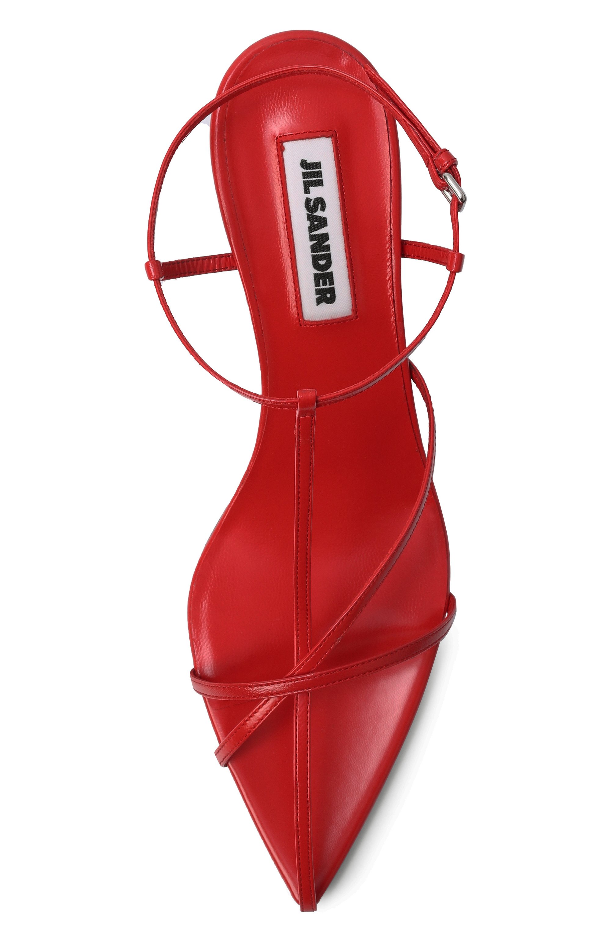 Кожаные босоножки cage JIL SANDER, арт. J15WL0062/P6519, фото 6