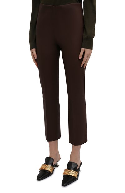 Кожаные брюки BY MALENE BIRGER, арт. Q66175055/FL0RENTINA, фото 3