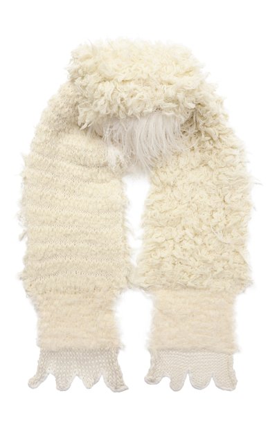 Женский шерстяной шарф ANN DEMEULEMEESTER, арт. B0013611/KN082