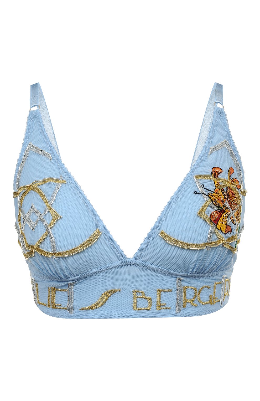 Бюстгальтер с мягкой чашкой LOVE & SWANS голубого цвета по цене 12000 руб., арт. TLB80AB, фото 1 Бюстгальтер с мягкой чашкой LOVE & SWANS, арт. TLB80AB, фото 1