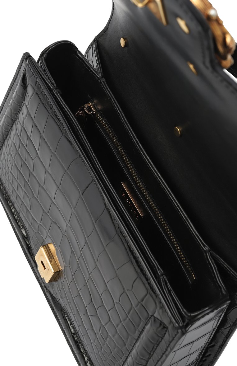 Сумка dg amore из кожи крокодила DOLCE & GABBANA, арт. BB6675/B2DF8/AMIS, фото 1
