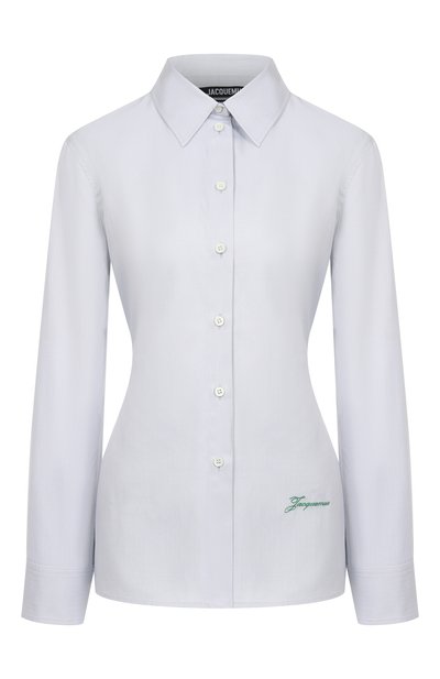 Женская хлопковая рубашка JACQUEMUS, арт. 25E243SH064