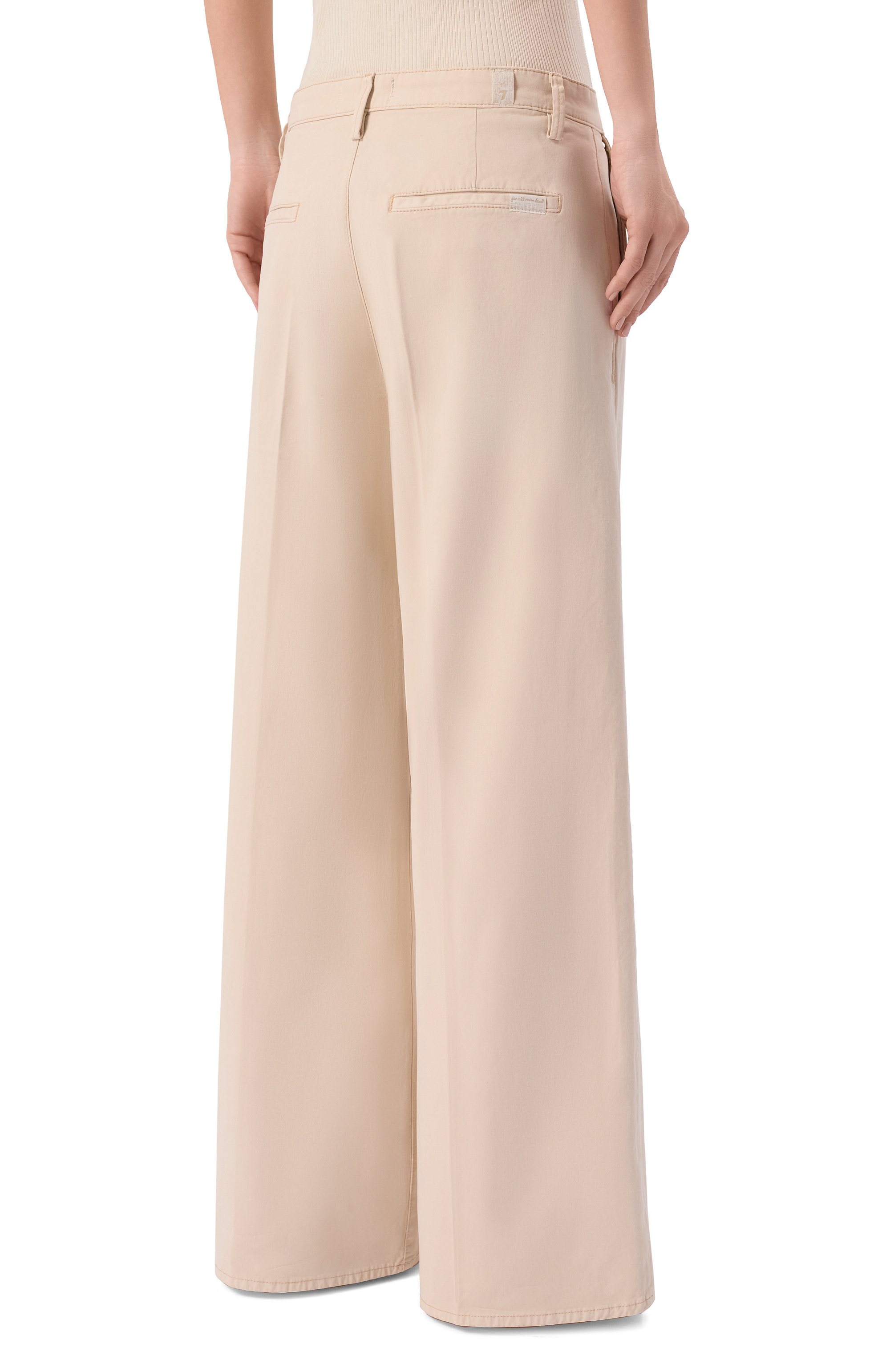 Хлопковые брюки 7 FOR ALL MANKIND, арт. 7U7G0E39-3C5, фото 4