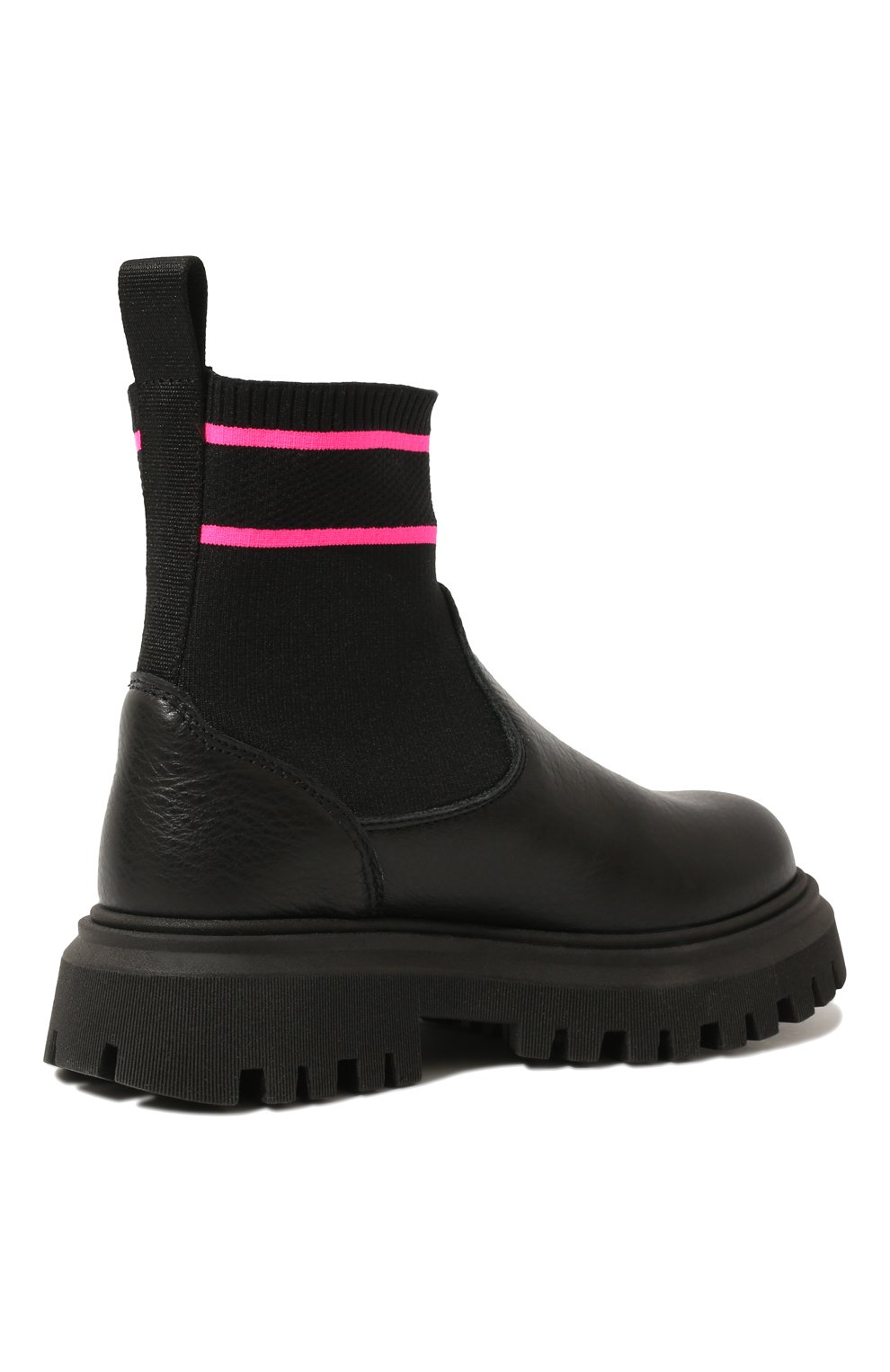 Кожаные ботинки MSGM KIDS, арт. 72561 VAR.2/28-35, фото 3