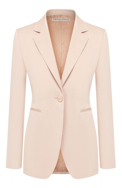 Женский хлопковый жакет EMILIO PUCCI, арт. 0ERB31/0E677