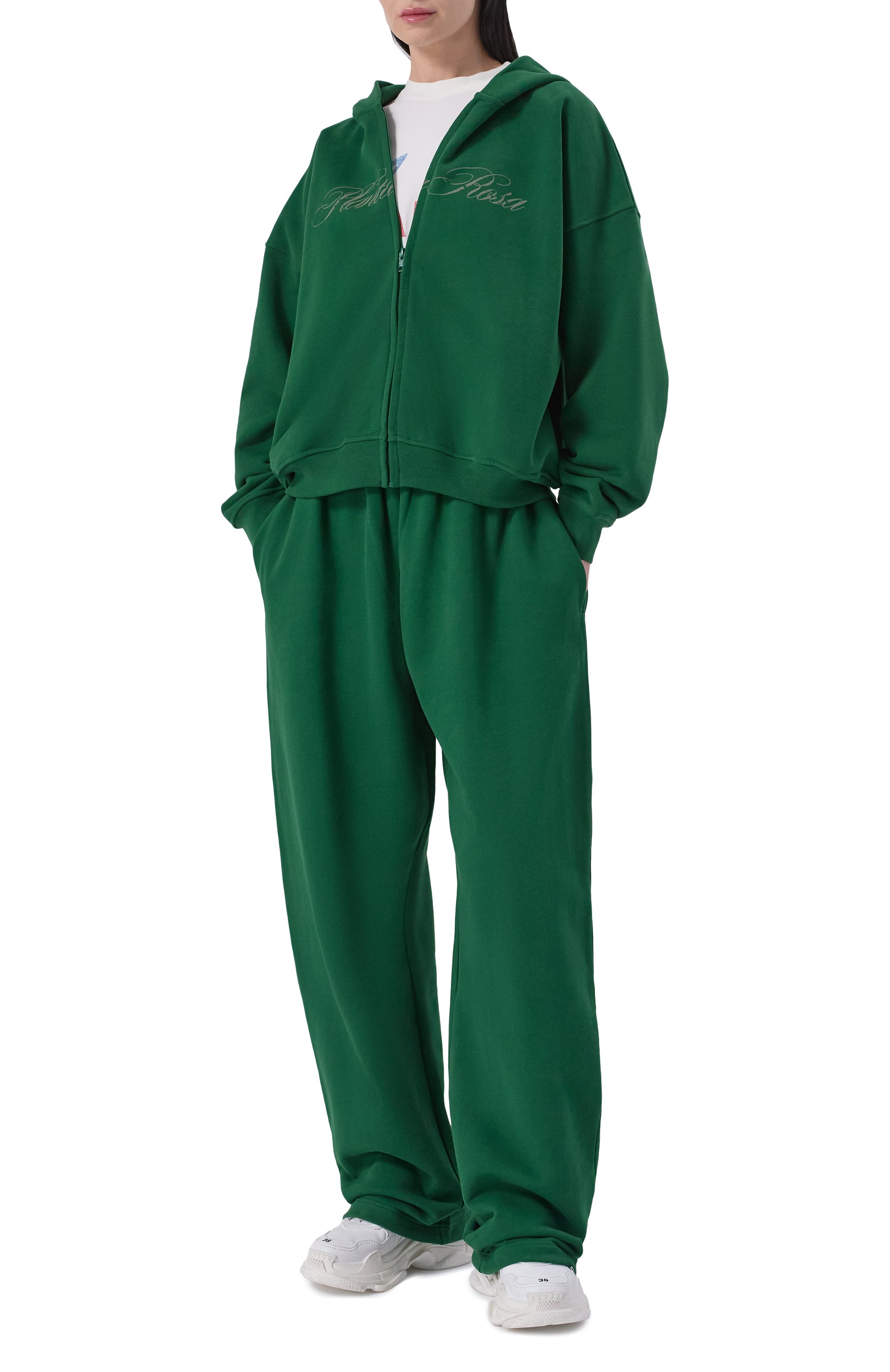 Хлопковая толстовка PLANTA ROSA, арт. PR/HZ/ITALIC-RENAISSANCE/470VELVET, фото 3