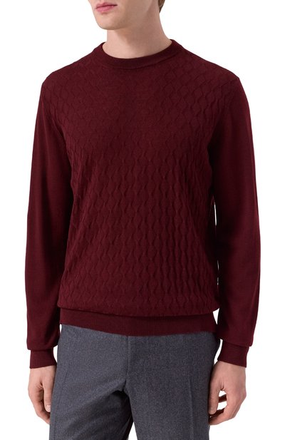 Шерстяной джемпер CORNELIANI, арт. 26M562-2625199, фото 3