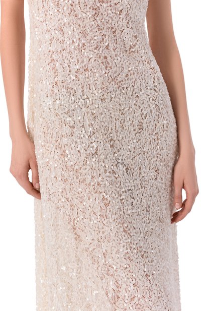 Платье с отделкой пайетками P.A.R.O.S.H., арт. D722562/N00DLES, фото 4