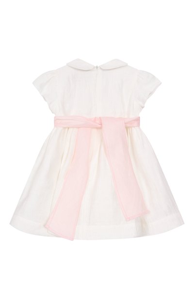 Льняное платье IL GUFO, арт. PATVM762L0014/3M-9M, фото 3