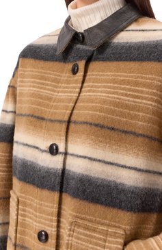 Шерстяная куртка ISABEL MARANT ETOILE, арт. 25PMA0367FA-C1D02E, фото 5