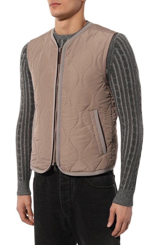 Жилет Canali 040876/SG01121 Коричневый  040876/SG01121 Фото 3