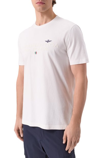 Хлопковая футболка AERONAUTICA MILITARE, арт. TS2378J633, фото 3