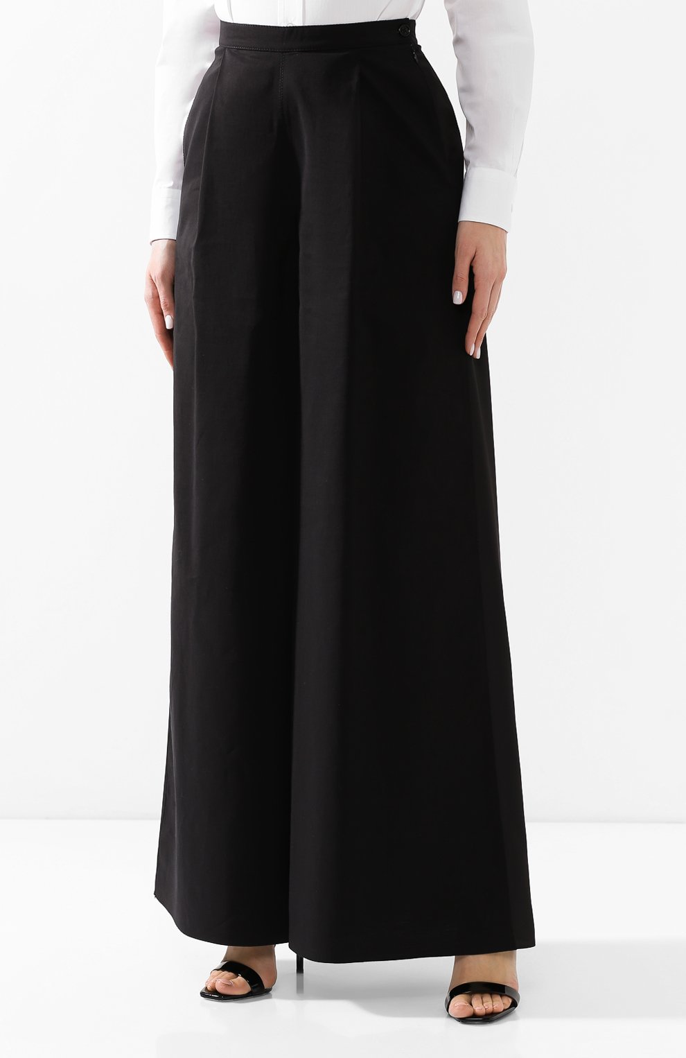 Брюки из смеси хлопка и льна RALPH LAUREN, арт. 290748310, фото 3