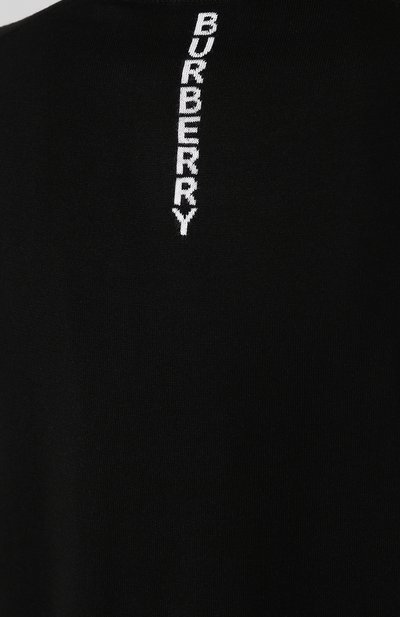 Шерстяной топ BURBERRY черного цвета по цене 47700 руб., арт. 8008911, фото 5 Шерстяной топ BURBERRY, арт. 8008911, фото 5