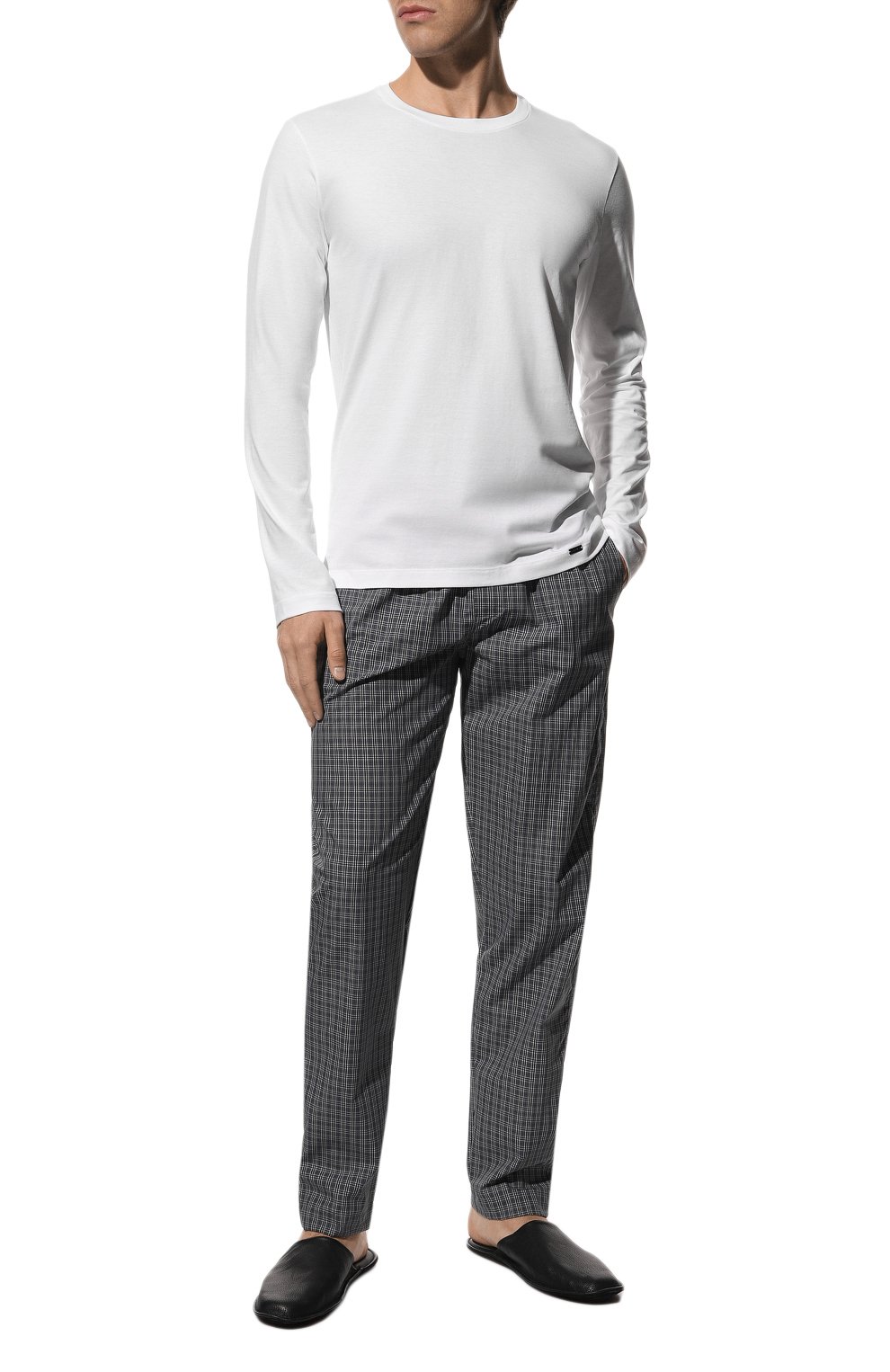 Хлопковый лонгслив HANRO, арт. 075053., фото 2