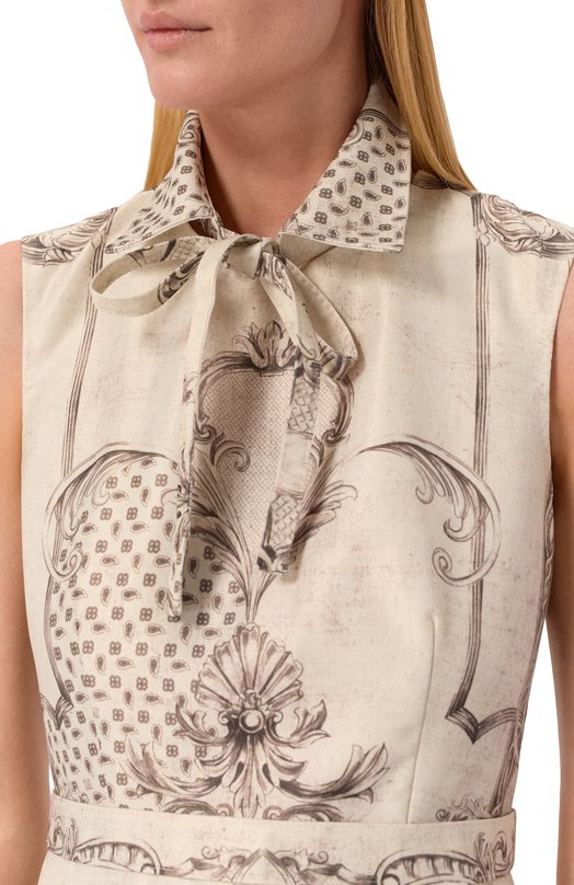 Платье Max Mara MXMTAMBUT0 Бежевый  MXMTAMBUT0 Фото 4