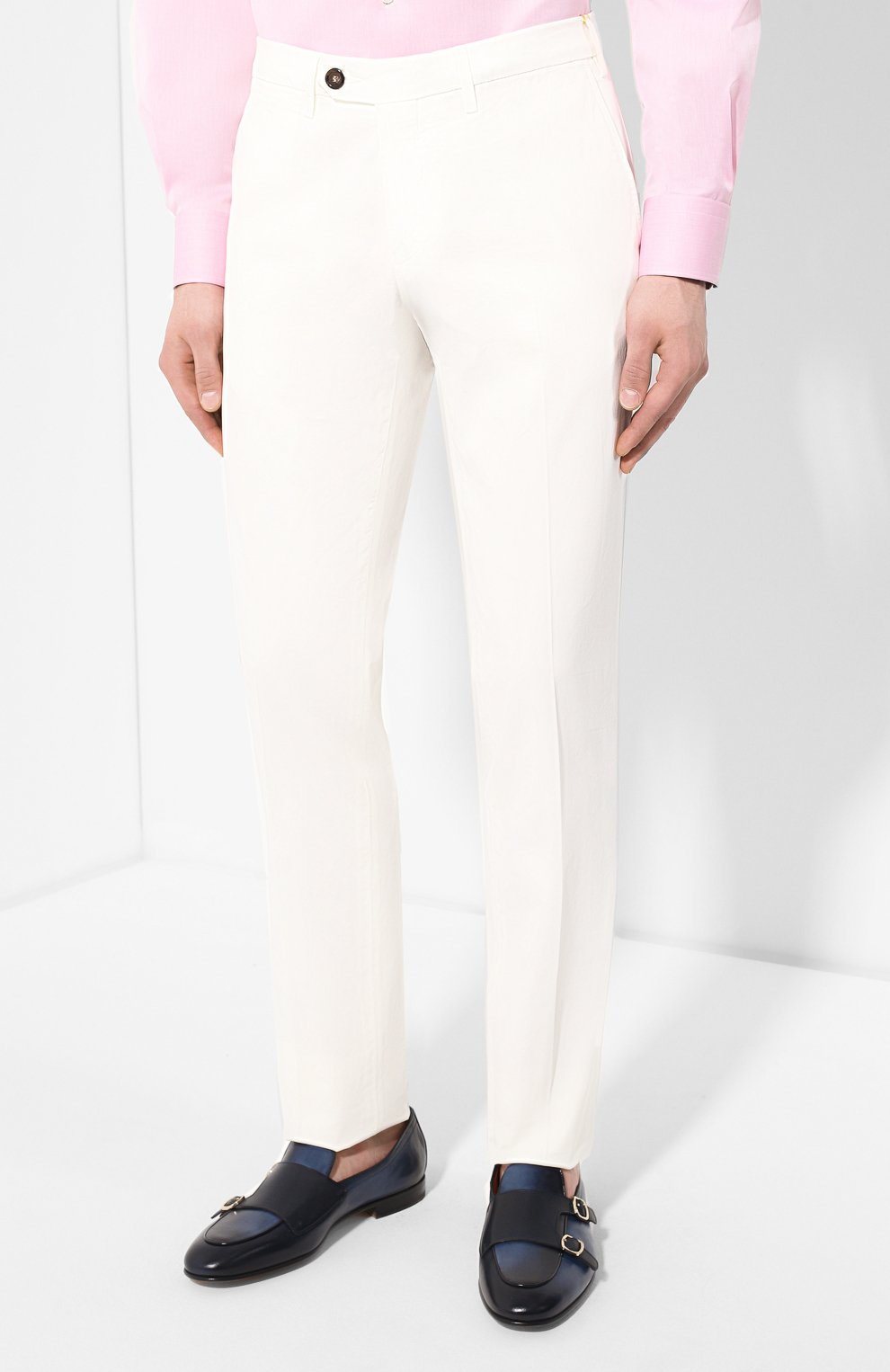 Брюки из смеси шелка и хлопка CANALI, арт. 91633/PT00241, фото 3